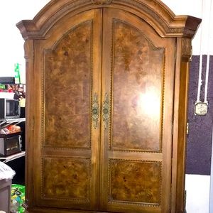 Can be used as tv stand , closet , storage etc .